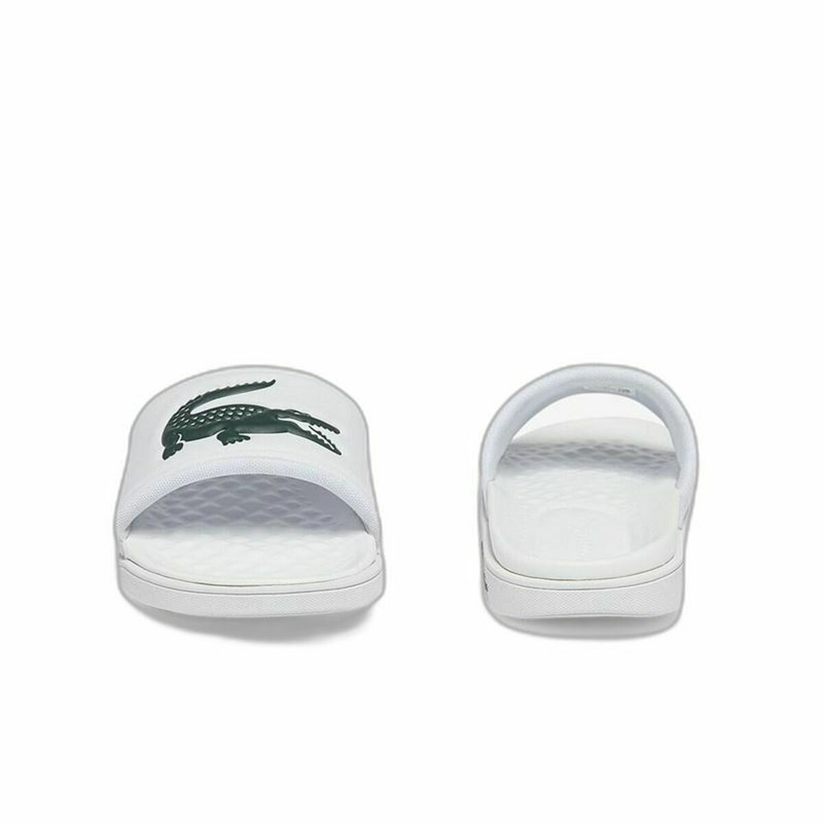 Шлепанцы для женщин Lacoste Croco Dualiste Synthetic Logo Strap Белый-6
