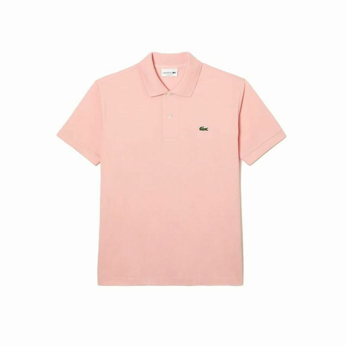 Поло с коротким рукавом мужское Lacoste Fit L.12.12 Розовый-2