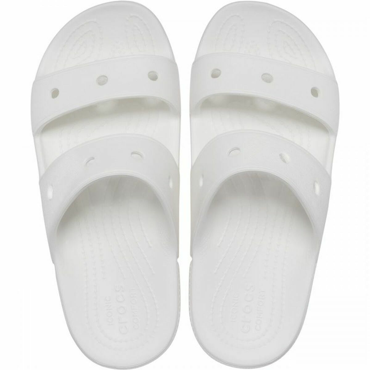 Шлепанцы для женщин Crocs Classic Белый-2
