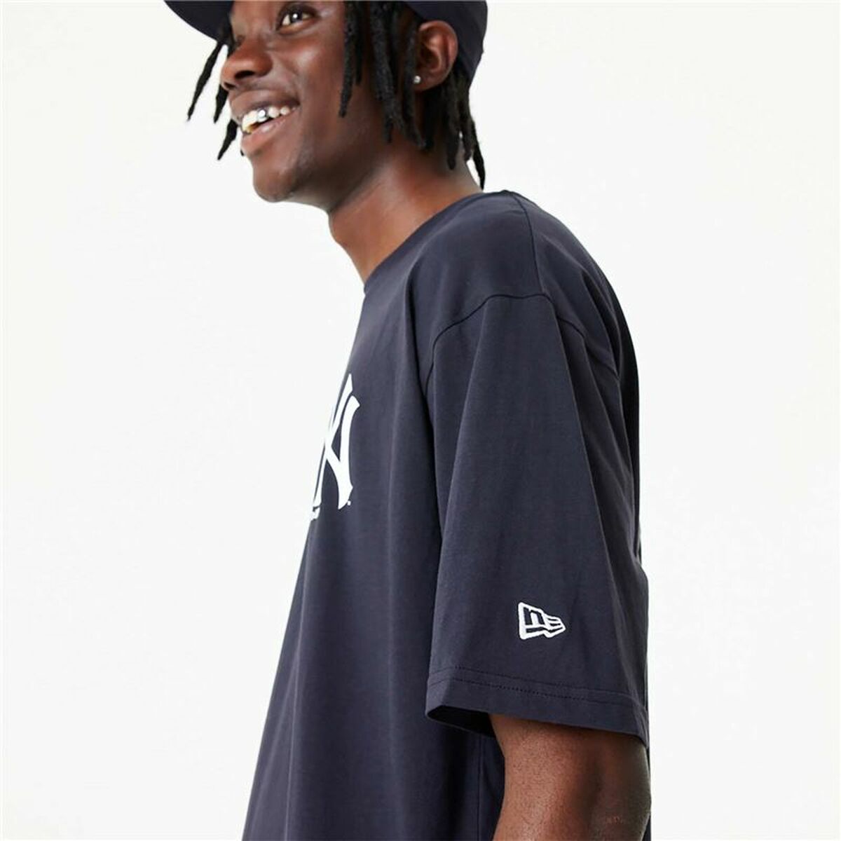 Футболка New Era MLB Graphic New York Yankees Темно Синій Чоловічий-4