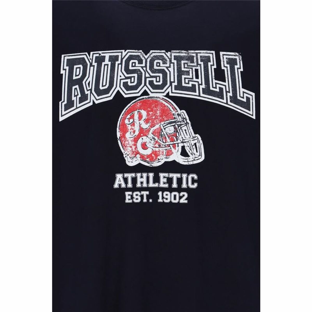 تي شيرت بأكمام قصيرة من Russell Athletic State للرجال-3