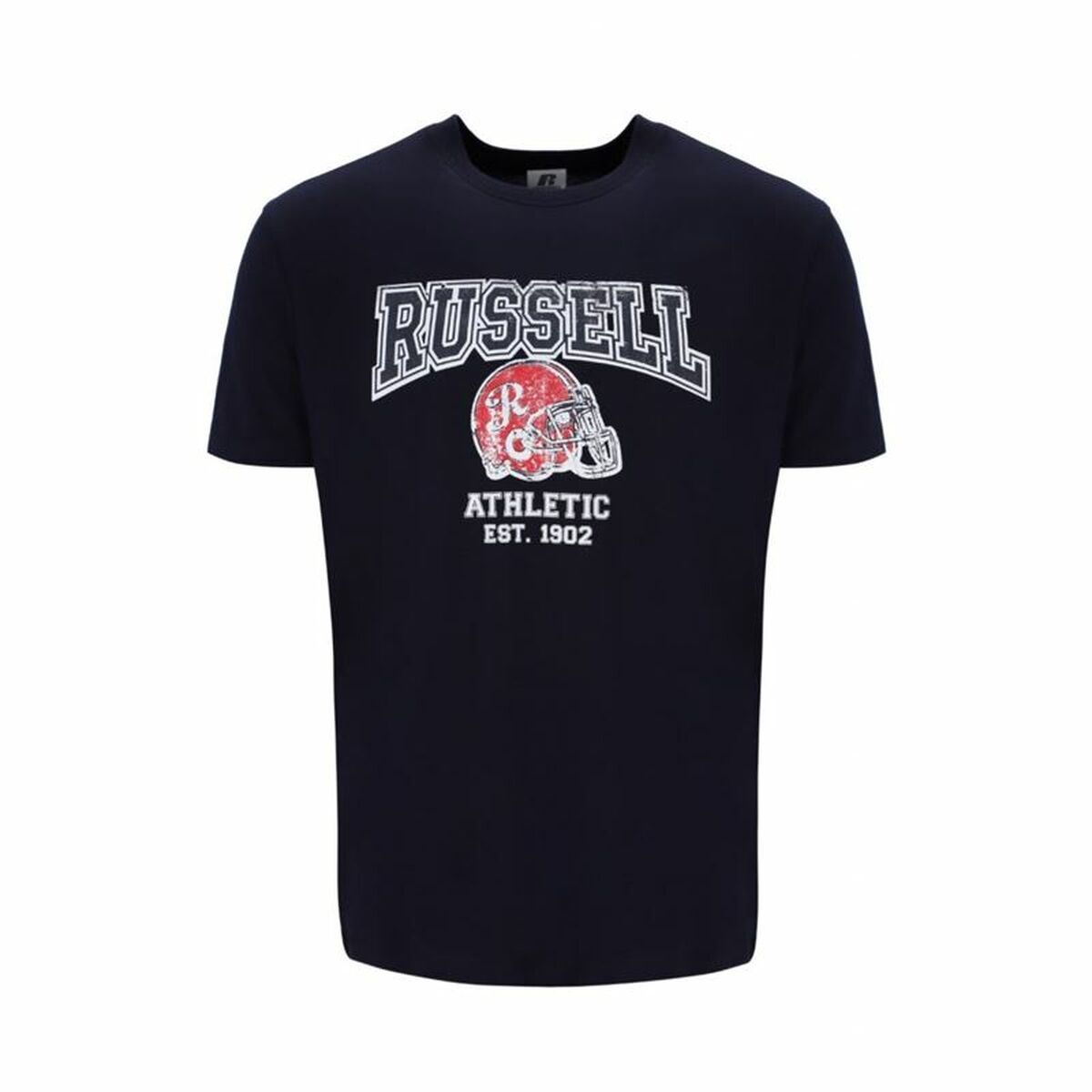 Russell Athletic State қысқа жеңді футболка Қара Ерлер