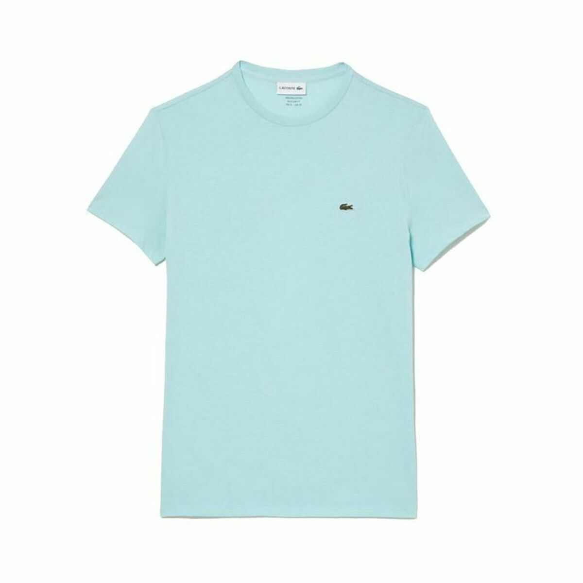 Футболка с коротким рукавом Lacoste Аквамарин Унисекс-2