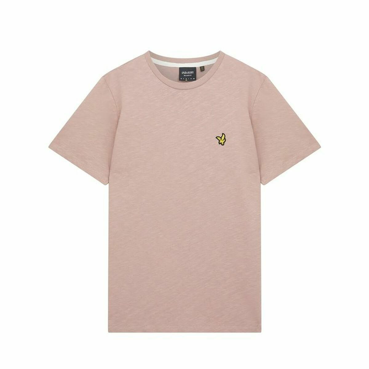 تي شيرت Lyle & Scott Short Skeeve V1-Slub Dark Pink Men's-2