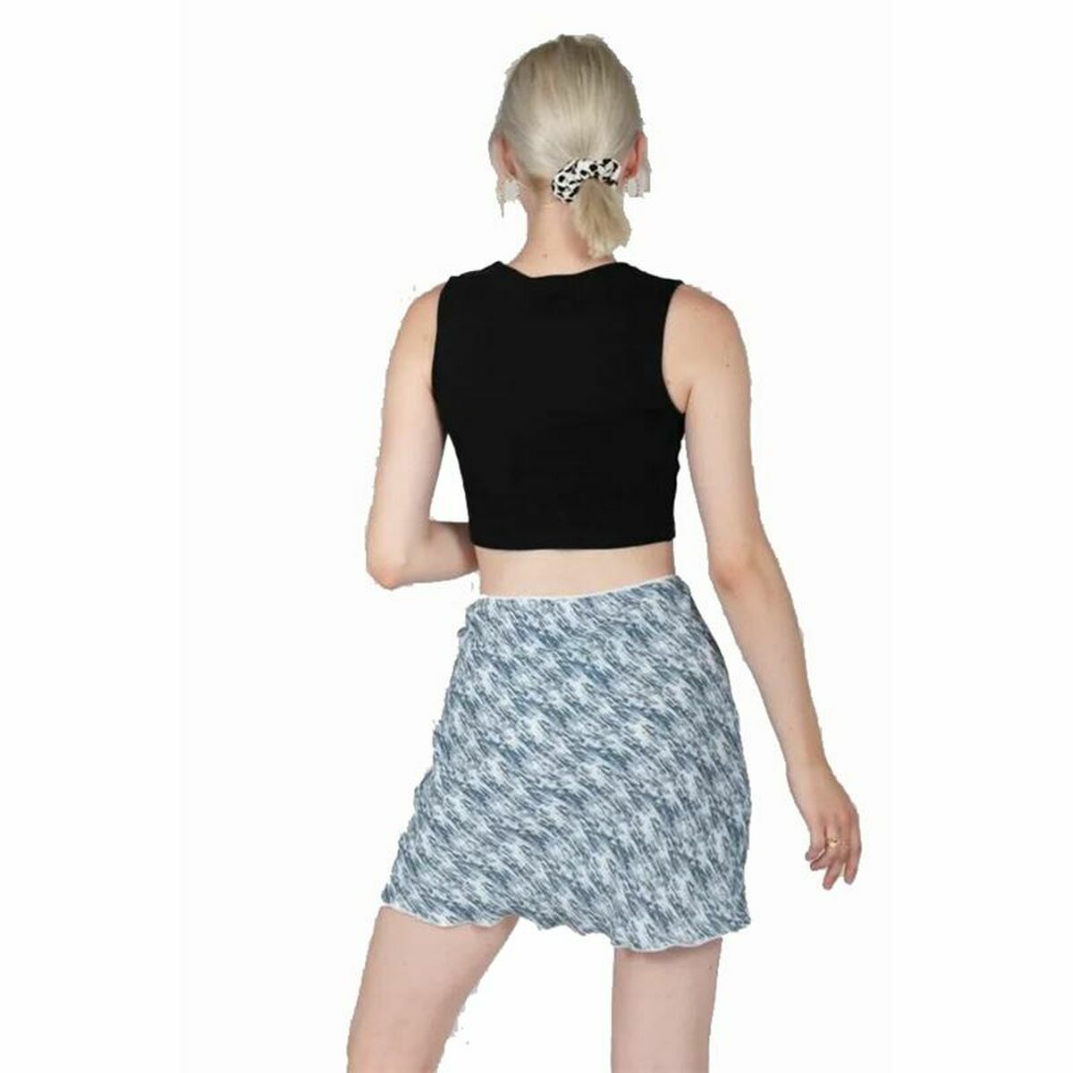 Women's Short Sleeve T-Shirt 24COLOURS Casual Black-2