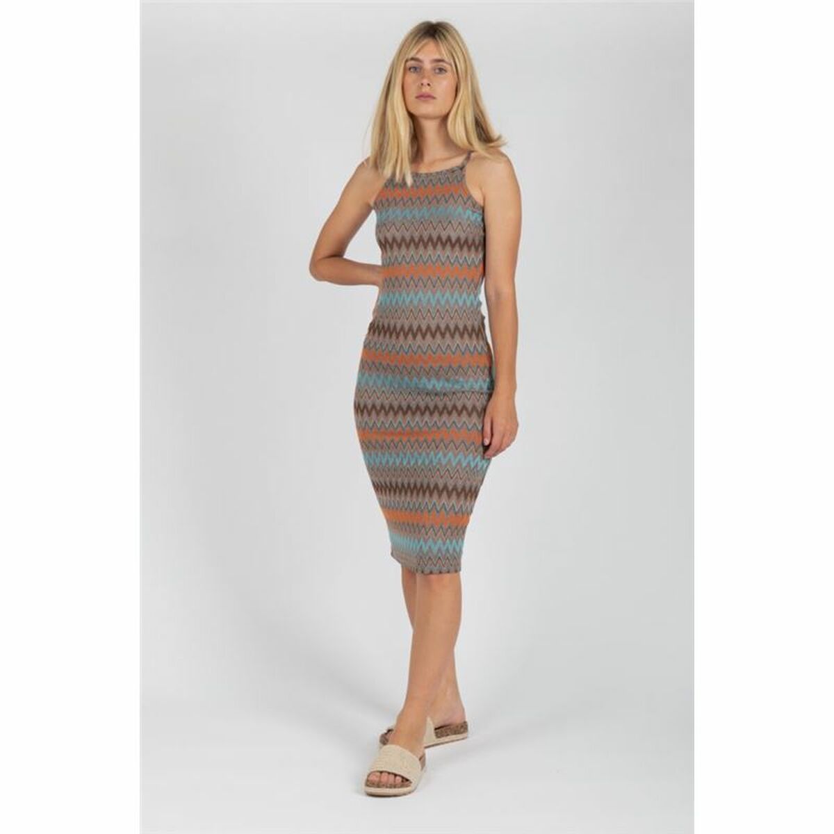 Платье 24COLOURS Casual Разноцветный-2