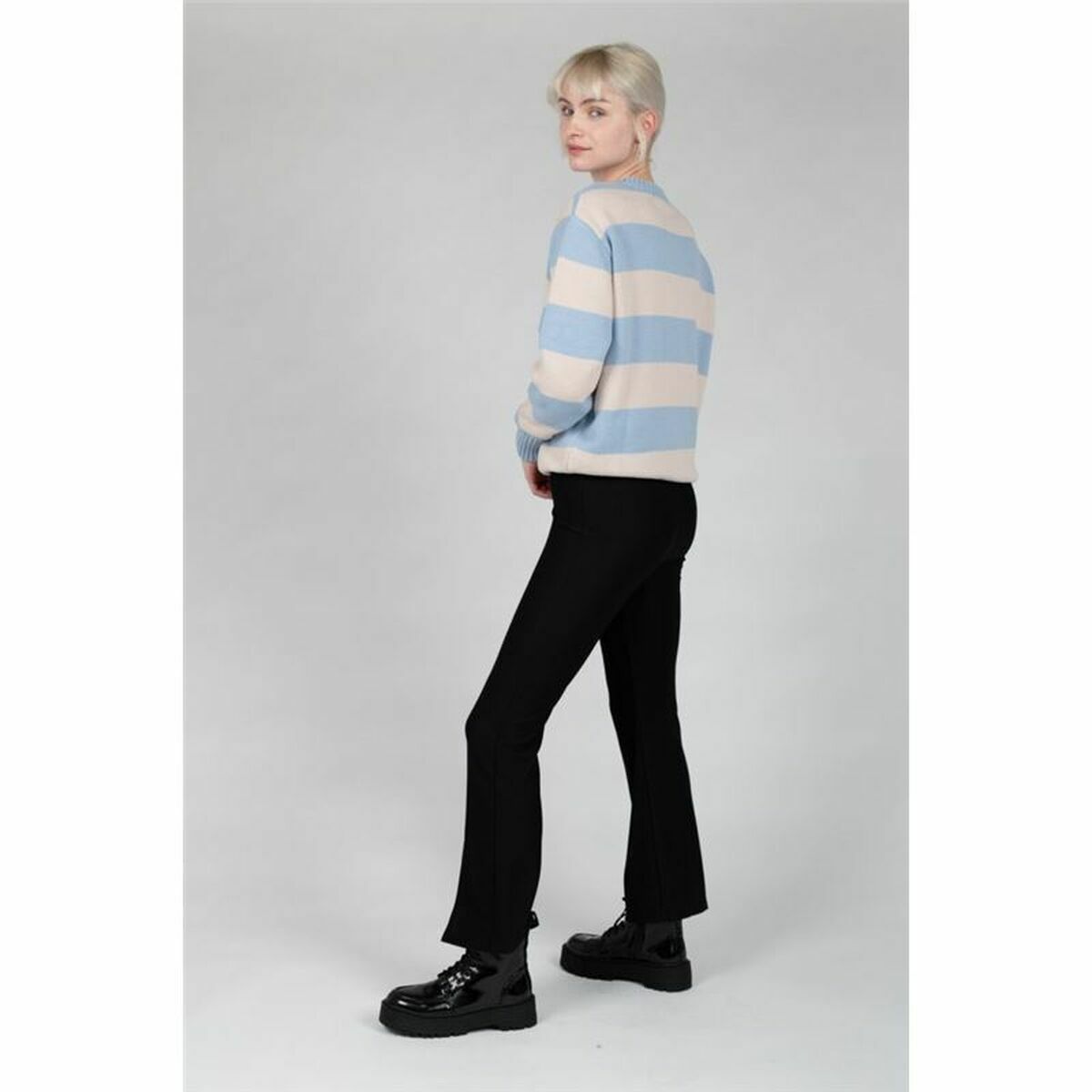 Длинные брюки 24COLOURS Casual Чёрный-2