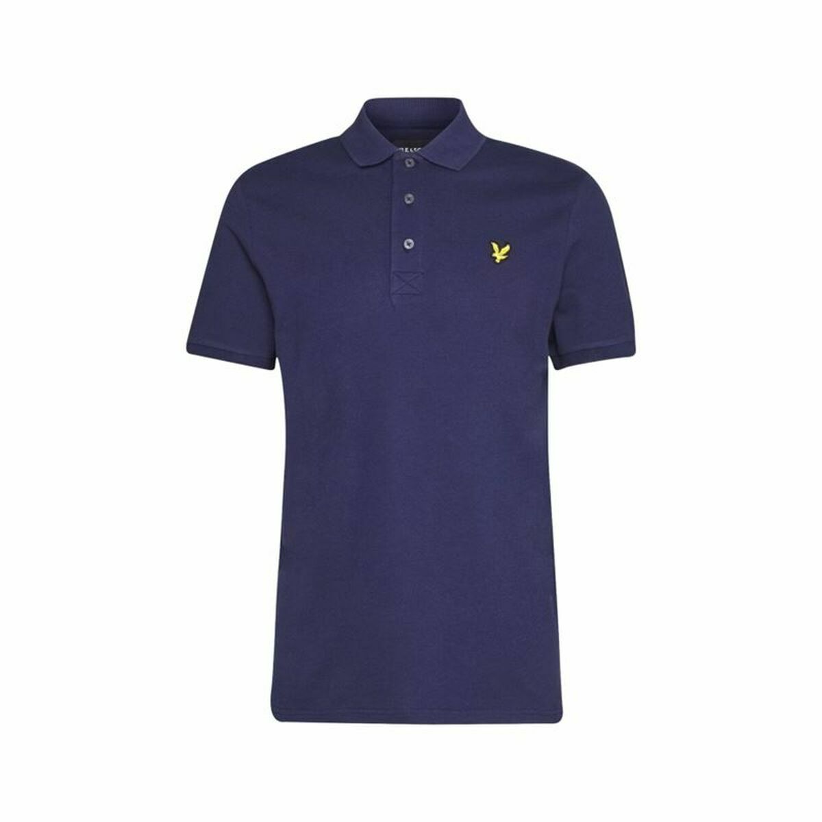 Поло с коротким рукавом мужское Lyle & Scott V1-Plain Синий-2