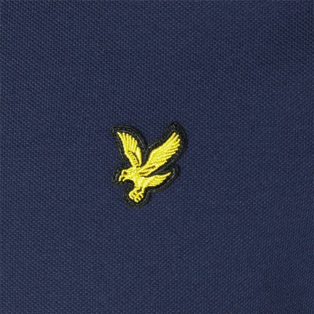 Поло с коротким рукавом мужское Lyle & Scott V1-Plain Синий-5