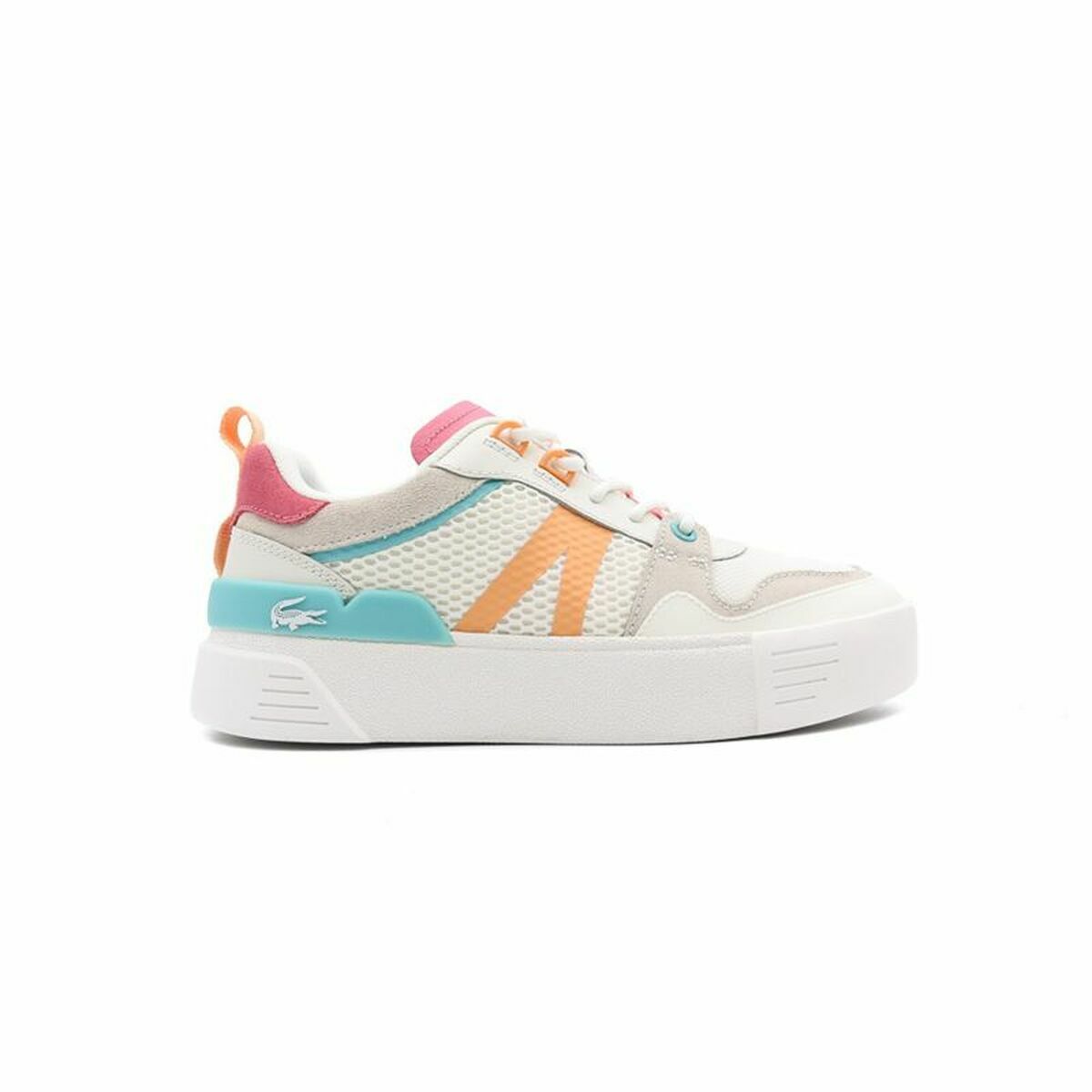 Жіноче повсякденне взуття Lacoste L002 Leather Heel Pop Білий-2