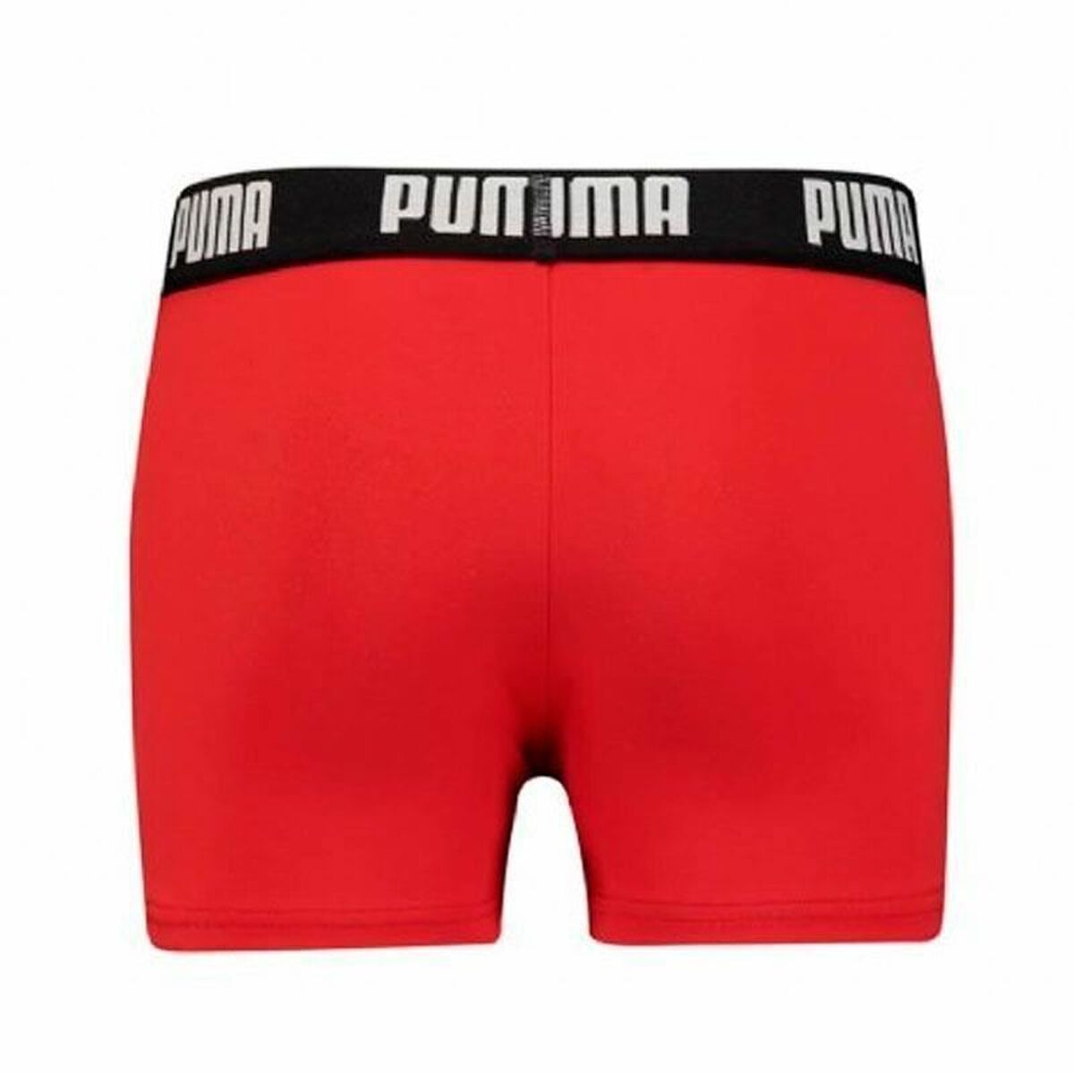 Плавки-шорты для мальчиков Puma Swim Logo Красный-2