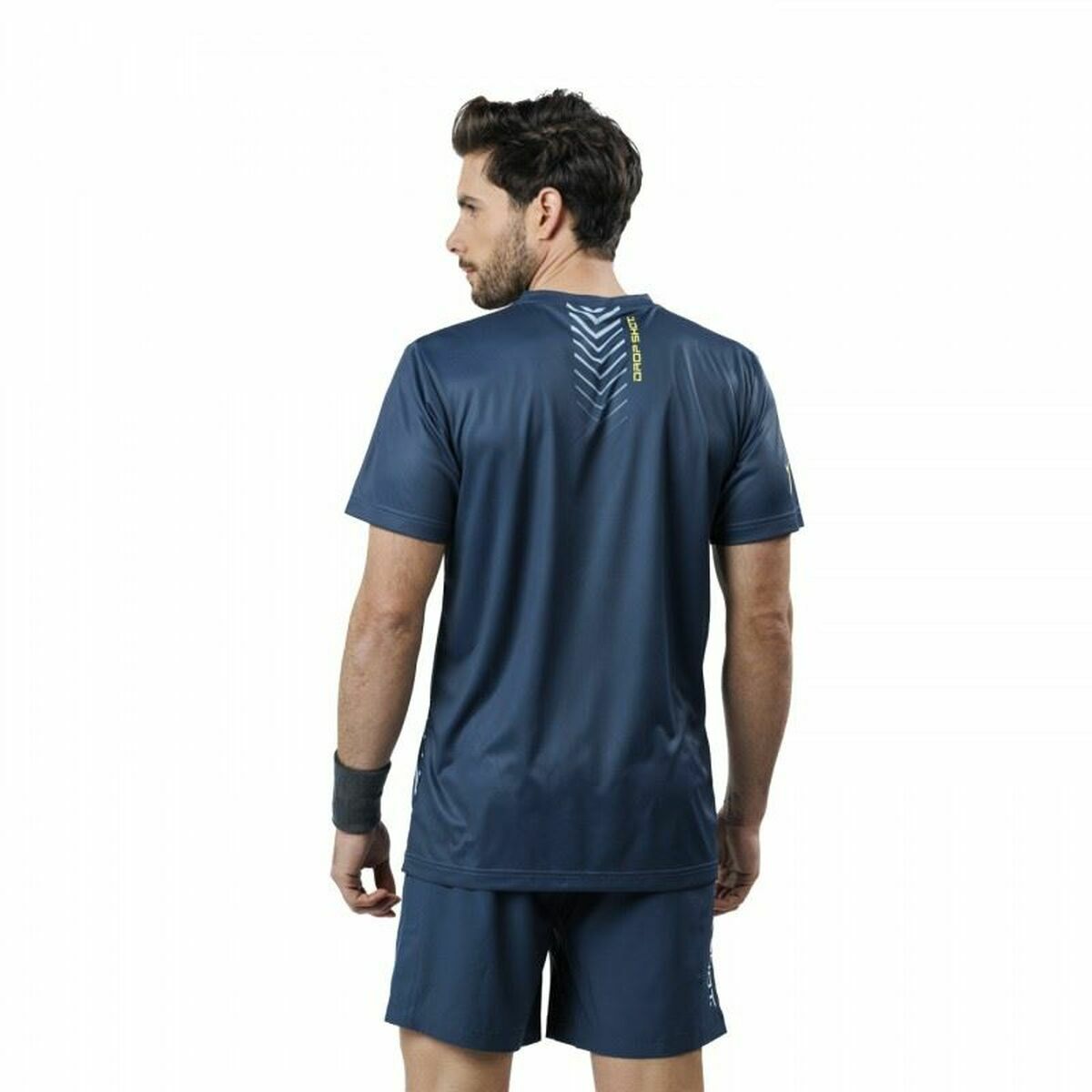 طلقة الرجال Bentor Lima Short Shirt Shirt Blue-2