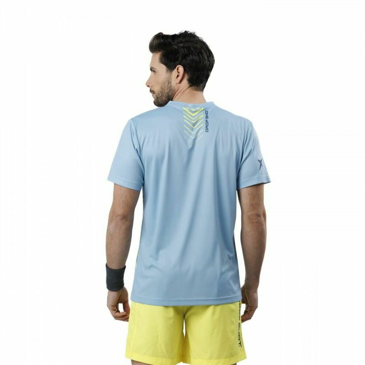طلقة الرجال Bentor Lima Short Shirt Shirt Aquamarine-2