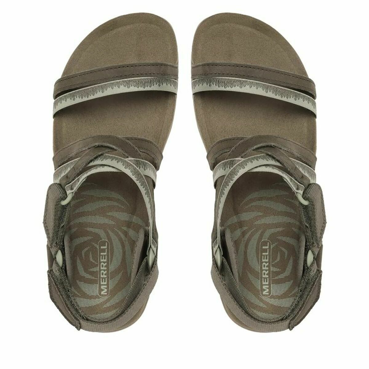 Сандалі для гірського туризму Merrell Terran 3 Cush Lattice Коричневий-3