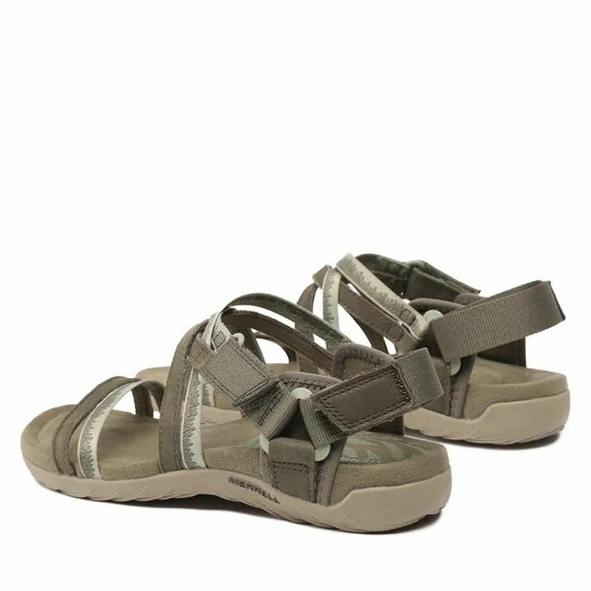 Сандалі для гірського туризму Merrell Terran 3 Cush Lattice Коричневий-4