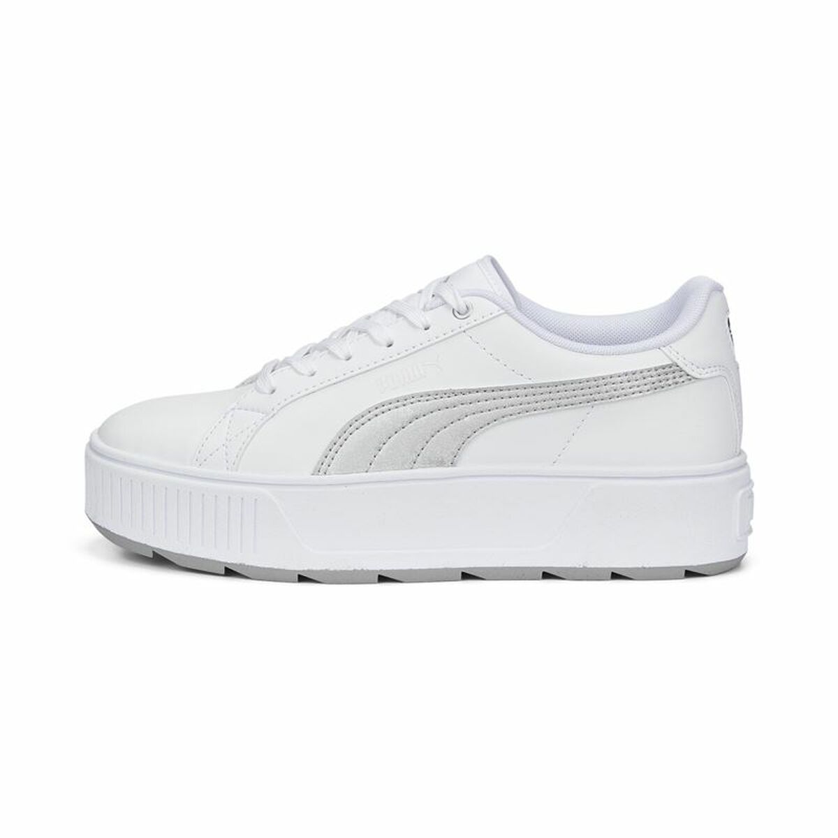 أحذية السيدات غير الرسمية Puma Karmen Space Metalli White-2