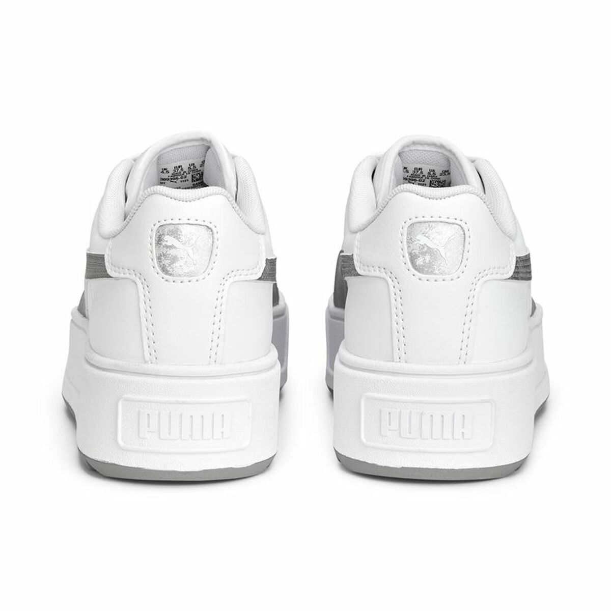 أحذية السيدات غير الرسمية Puma Karmen Space Metalli White-5