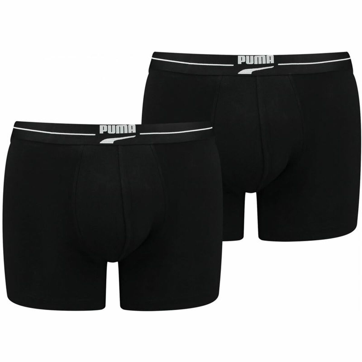 Uomini pugili Puma Gentle Retro 2 pezzi Nero