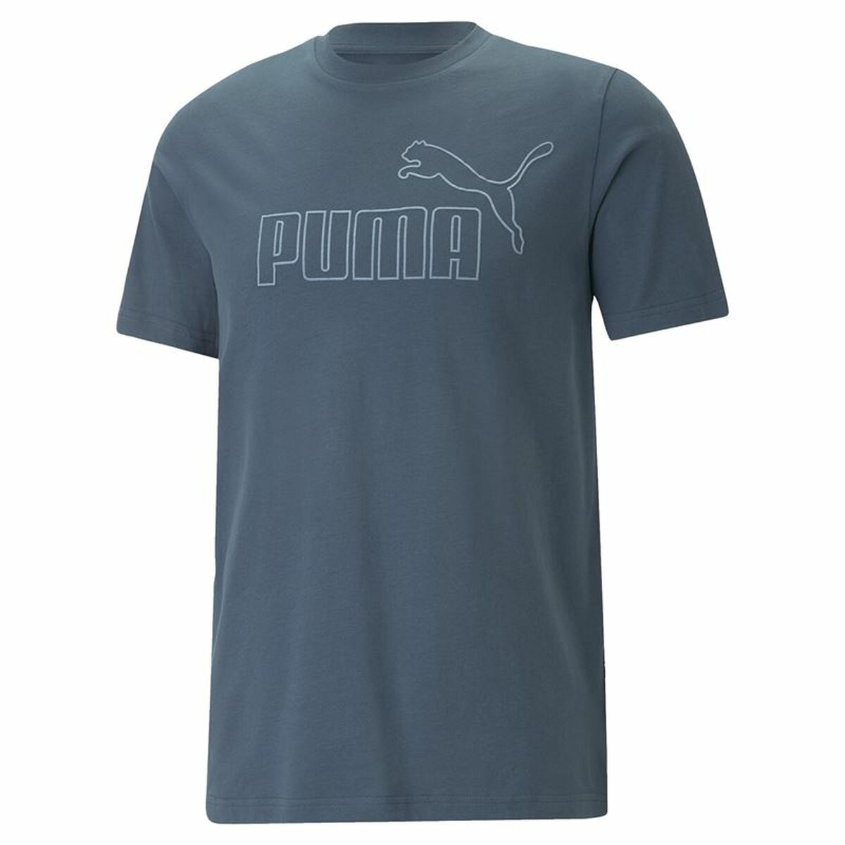 Puma Ess Elevated Dark Blue Men's T-Shirt-3