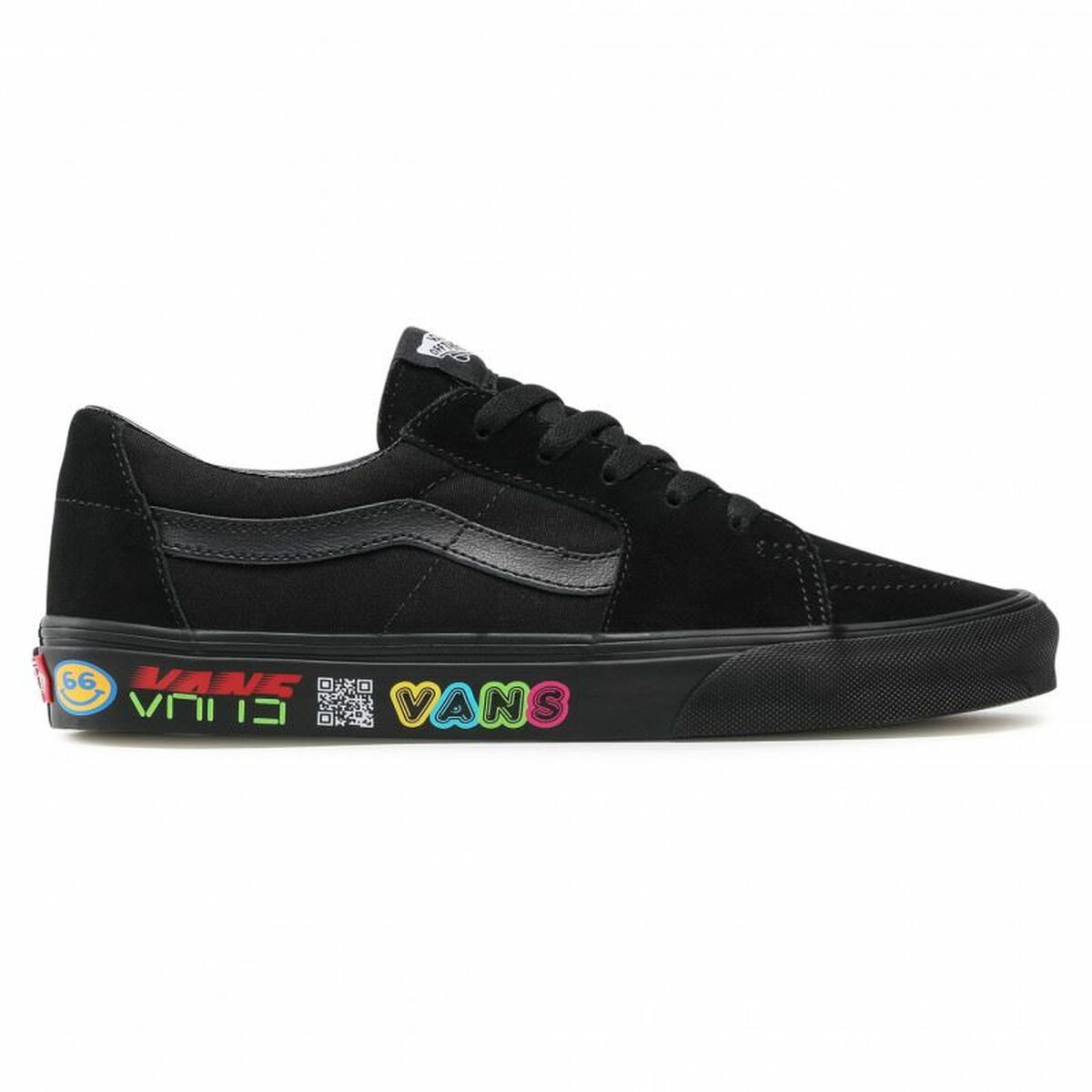 شاحنات أحذية سيدات غير رسمية SK8-Low سوداء-7