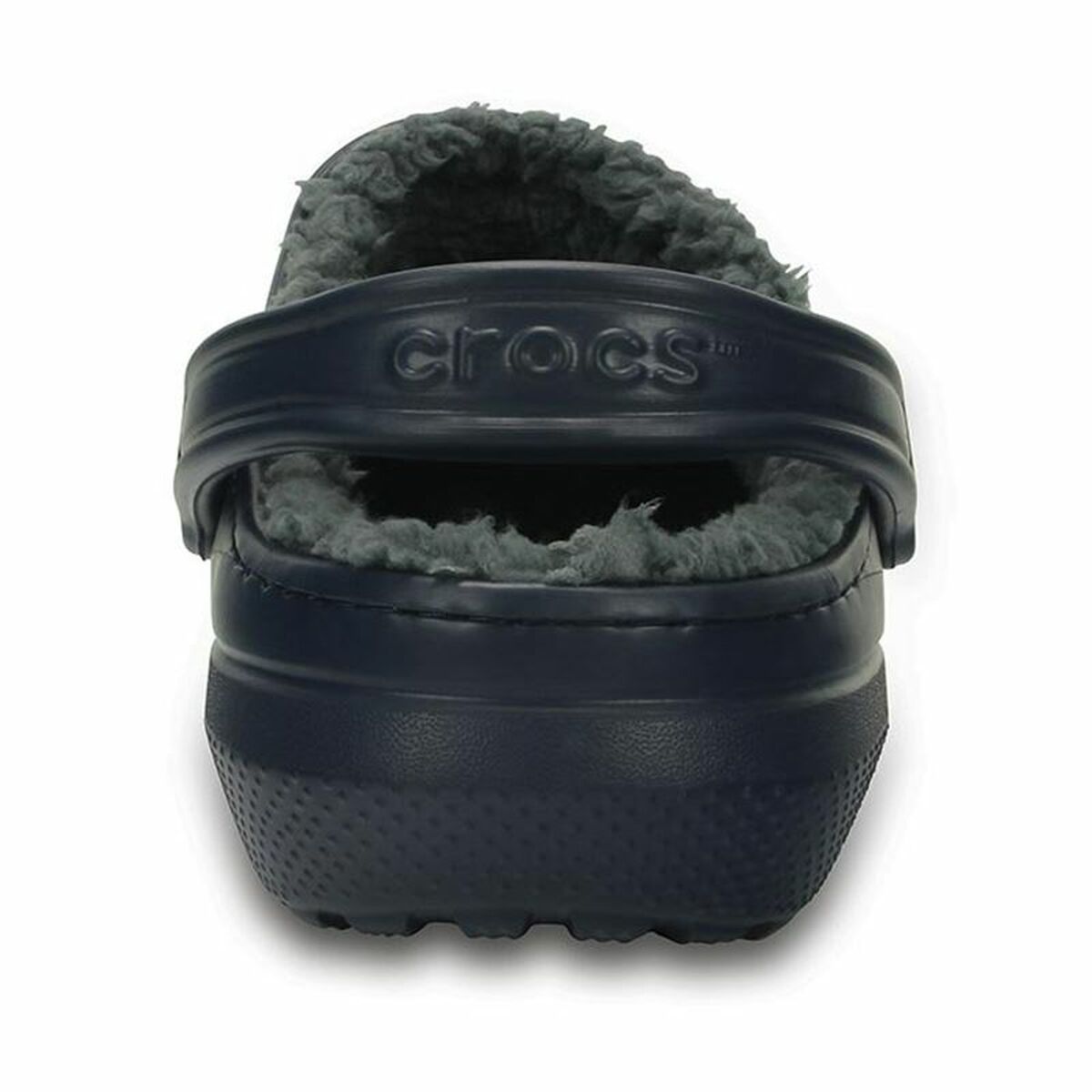 Деревянные башмаки Crocs Classic Lined Clog U Темно-синий-3