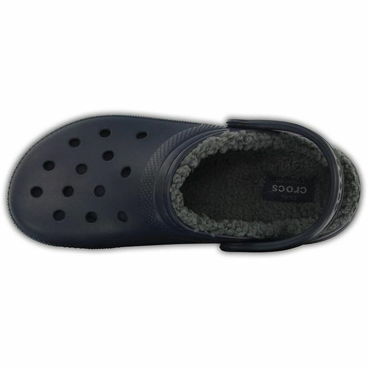 Деревянные башмаки Crocs Classic Lined Clog U Темно-синий-4
