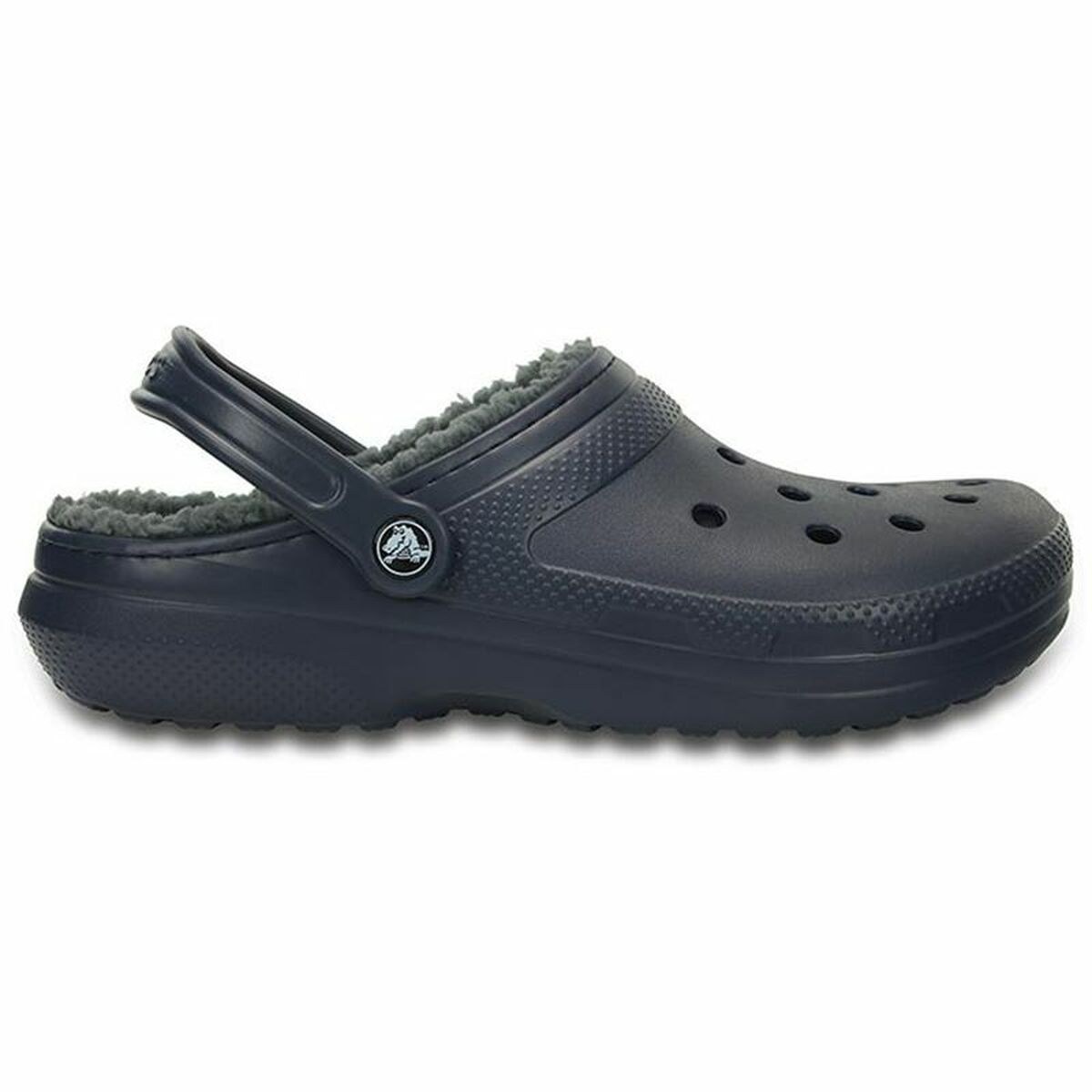 Деревянные башмаки Crocs Classic Lined Clog U Темно-синий-6