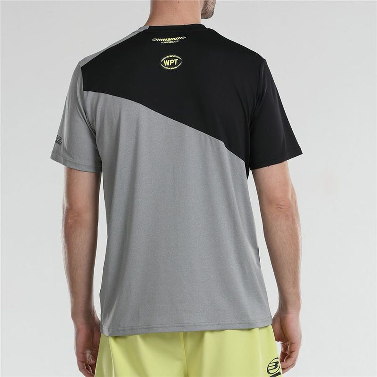 تي شيرت Bullpadel Lucio Gray Short Shirt-4