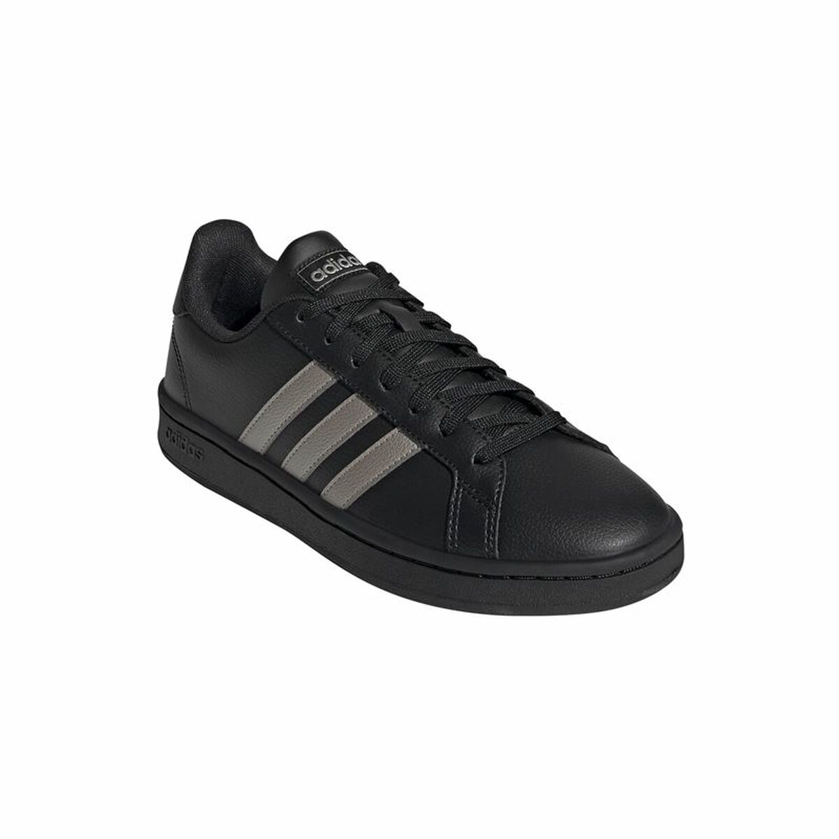 Adidas Grand Court Women's Sports Sneakers Black-5