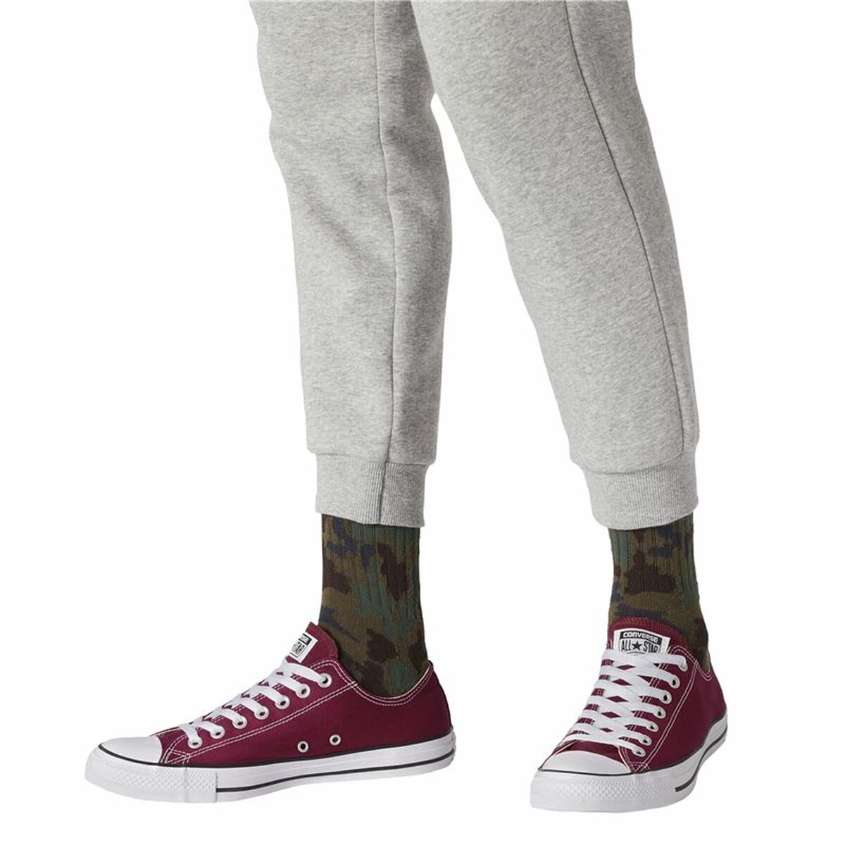 Women's Casual Shoes Converse Chuck Taylor All Star Classic Low Dark Red-5