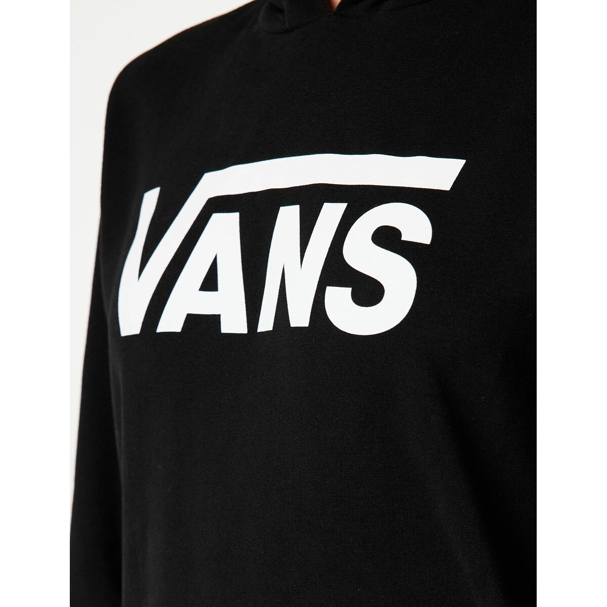 Толстовка с капюшоном женская Vans Drop v Logo Чёрный-4