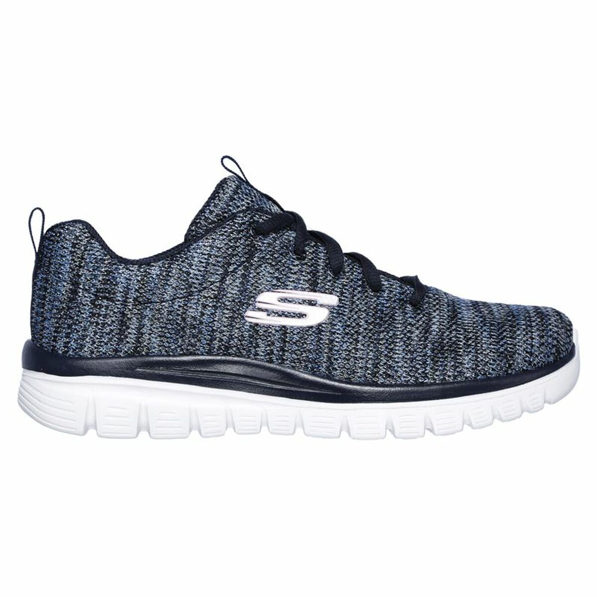 Scarpe da ginnastica femminile Skechers Graceful-Twisted Blu scuro
