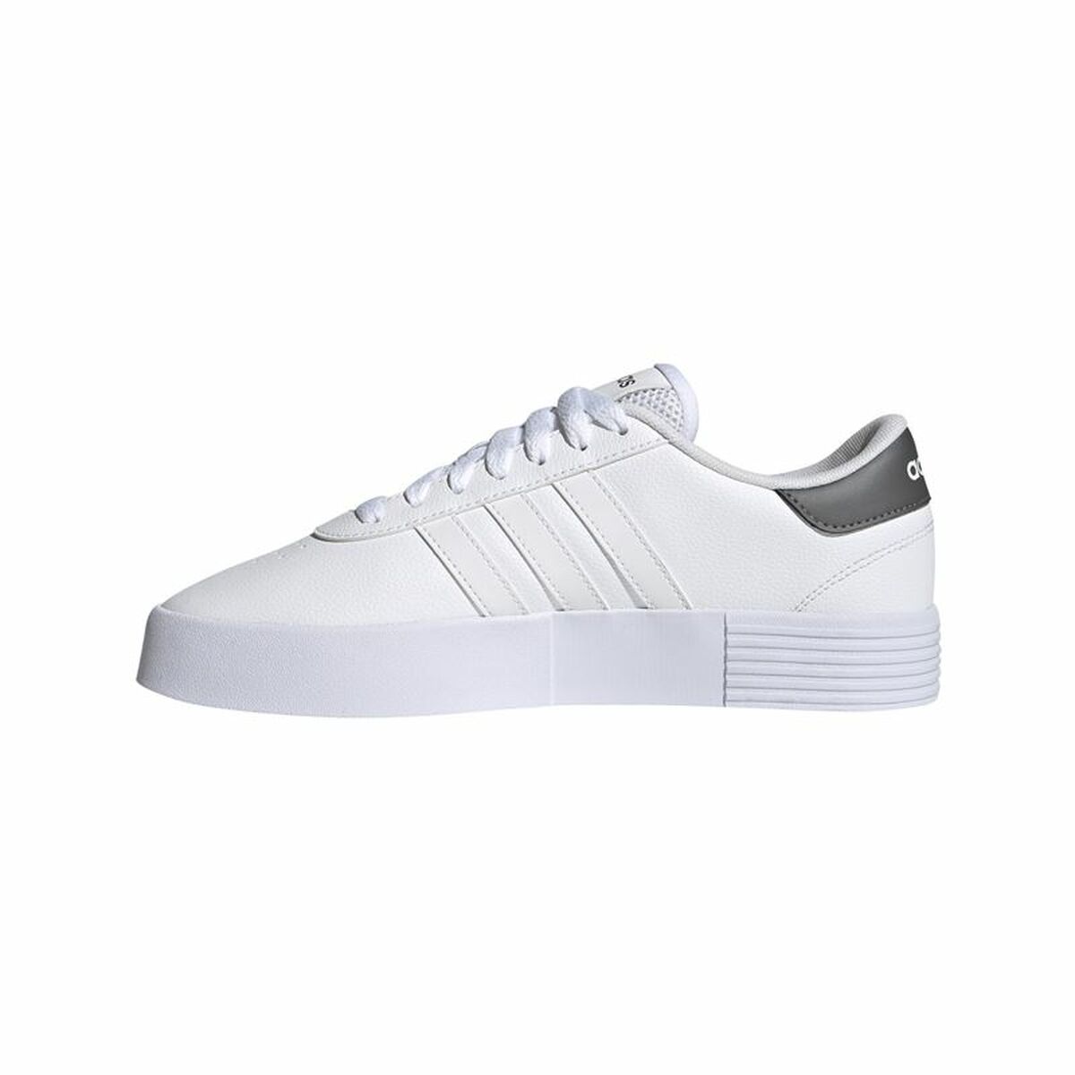 Adidas Court Bold Women's Casual Shoes White-2