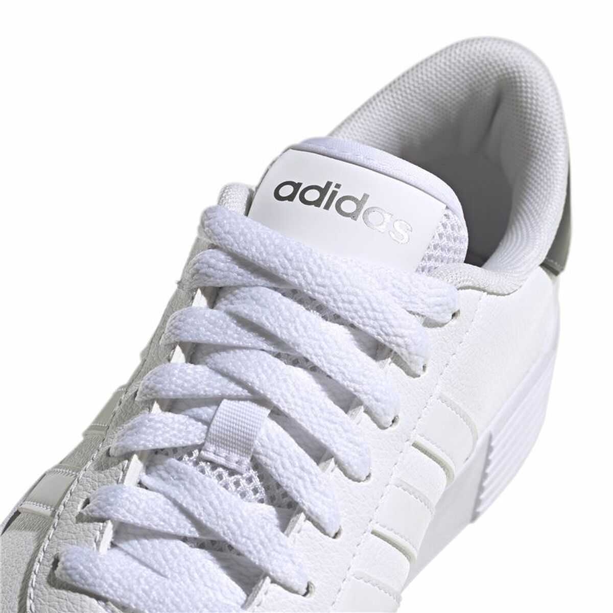 Adidas Court Bold Women's Casual Shoes White-7
