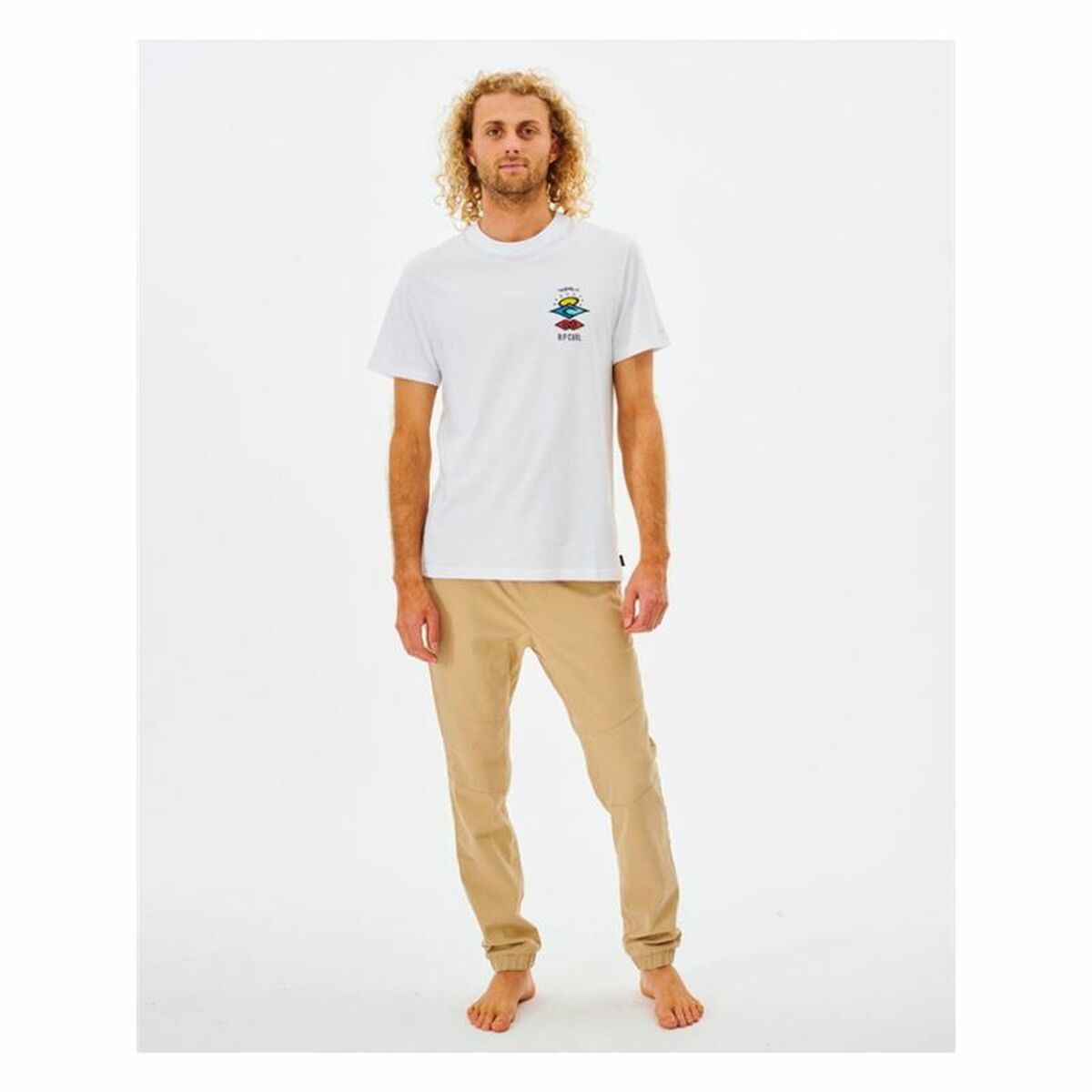 Брюки Rip Curl Re Entry Jogger Бежевый-2
