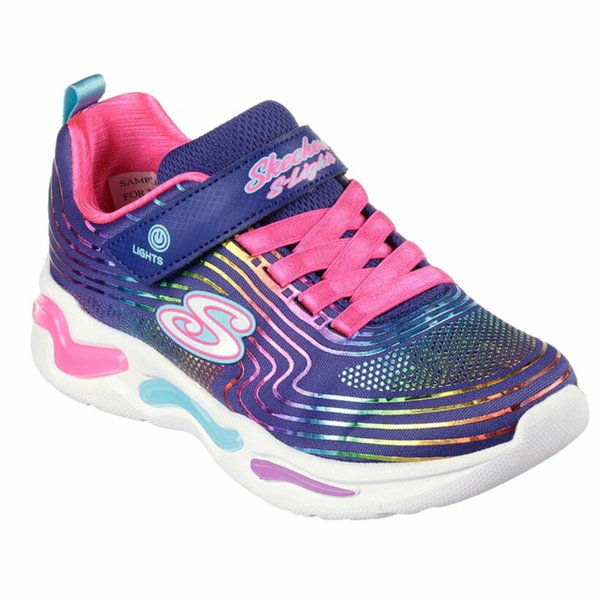 Дитячі спортивні кросівки Skechers Wavy Beams Синій-2