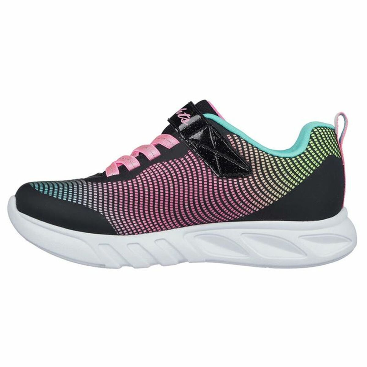 Детские спортивные кроссовки Skechers Flicker Flash Чёрный-2