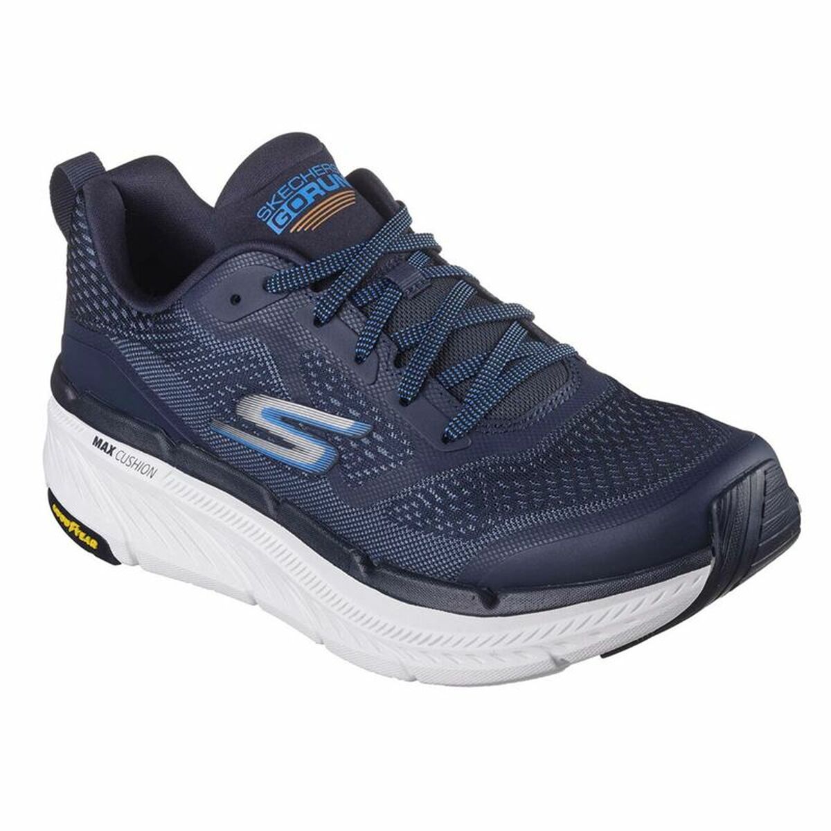 Чоловічі спортивні кросівки Skechers Max Cushioning Premier - Perspective Темно Синій-2