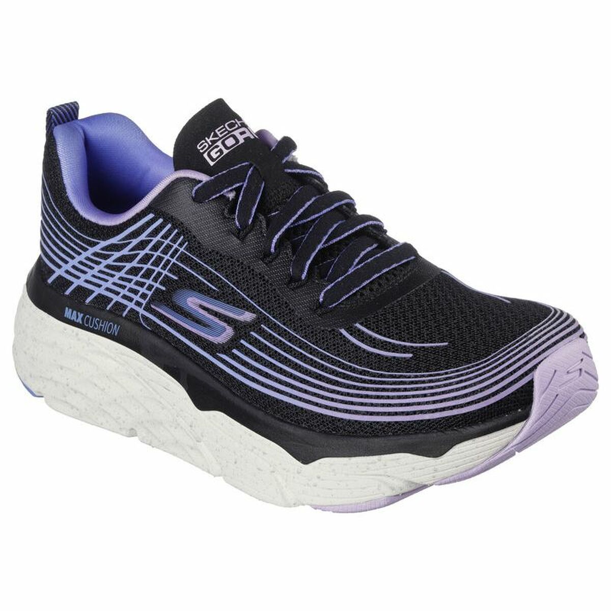 Женские спортивные кроссовки Skechers Max Cushioning Elite Чёрный-4