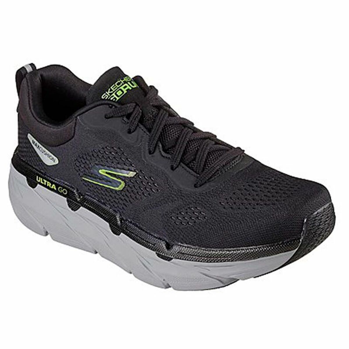 Мужские спортивные кроссовки Skechers Max Cushioning Premier - Perspective Чёрный-2