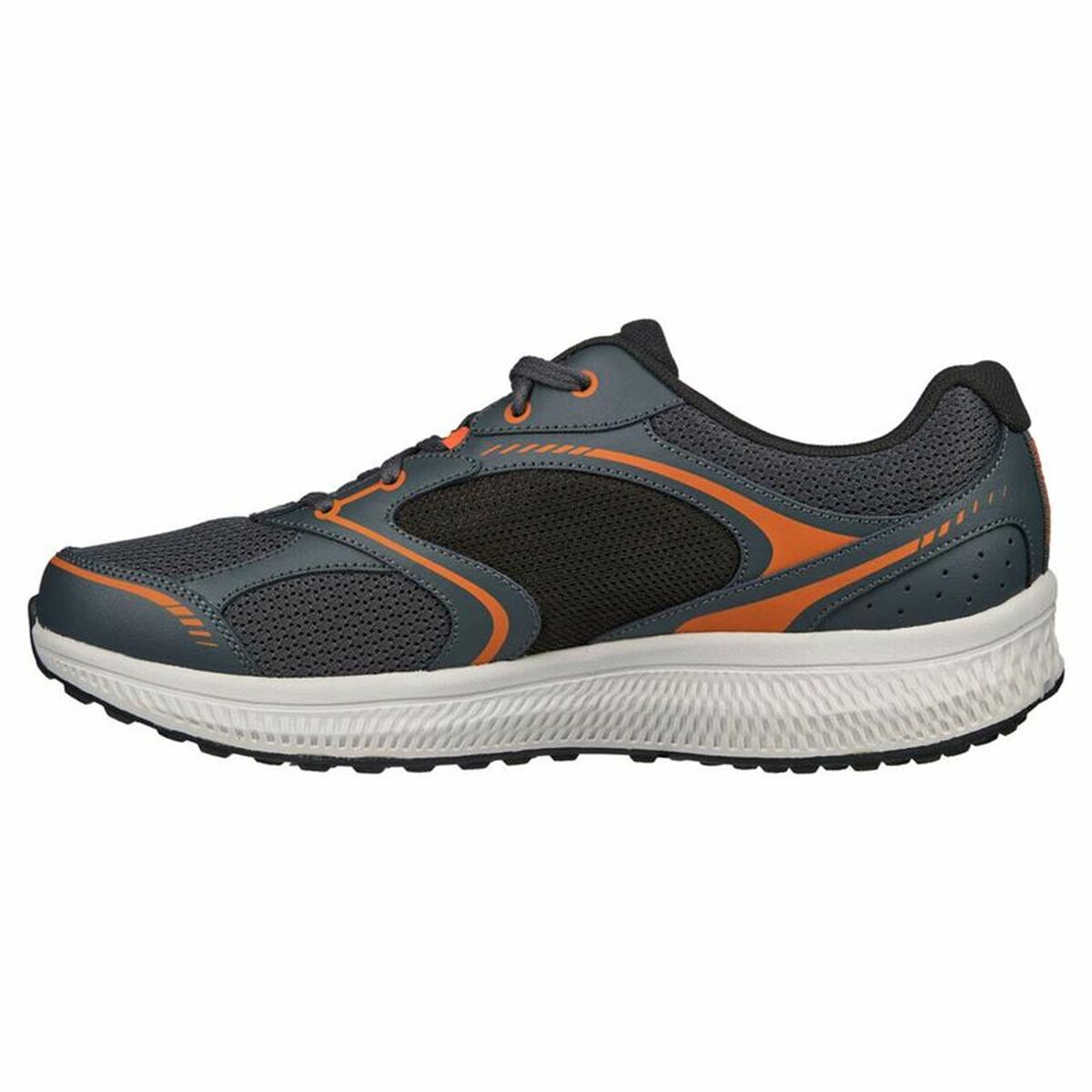 أحذية رياضية للرجال Skechers GOrun ثابتة سوداء-4