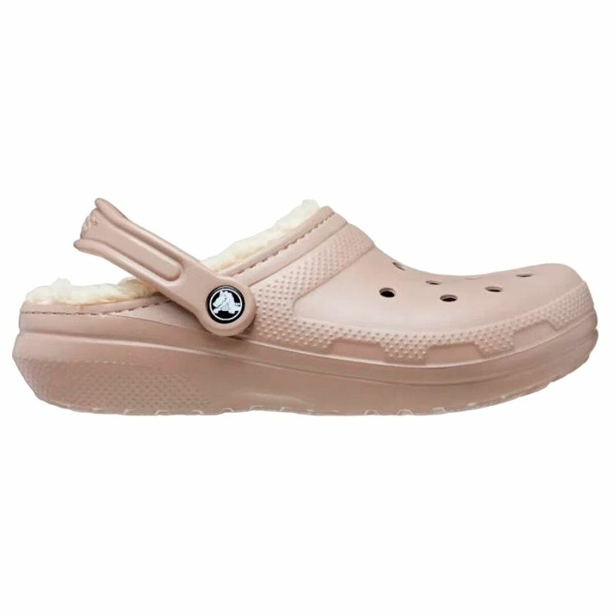 Деревянные башмаки Crocs Classic Lined Бежевый-4