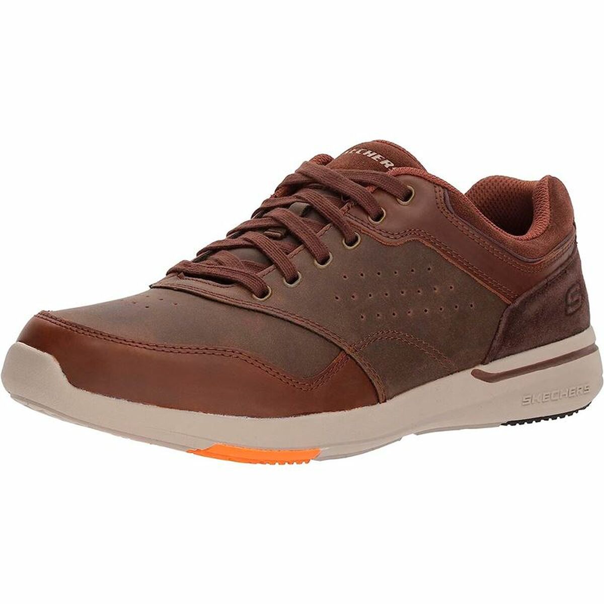 أحذية رياضية للرجال Skechers Elent- Velago Brown-2
