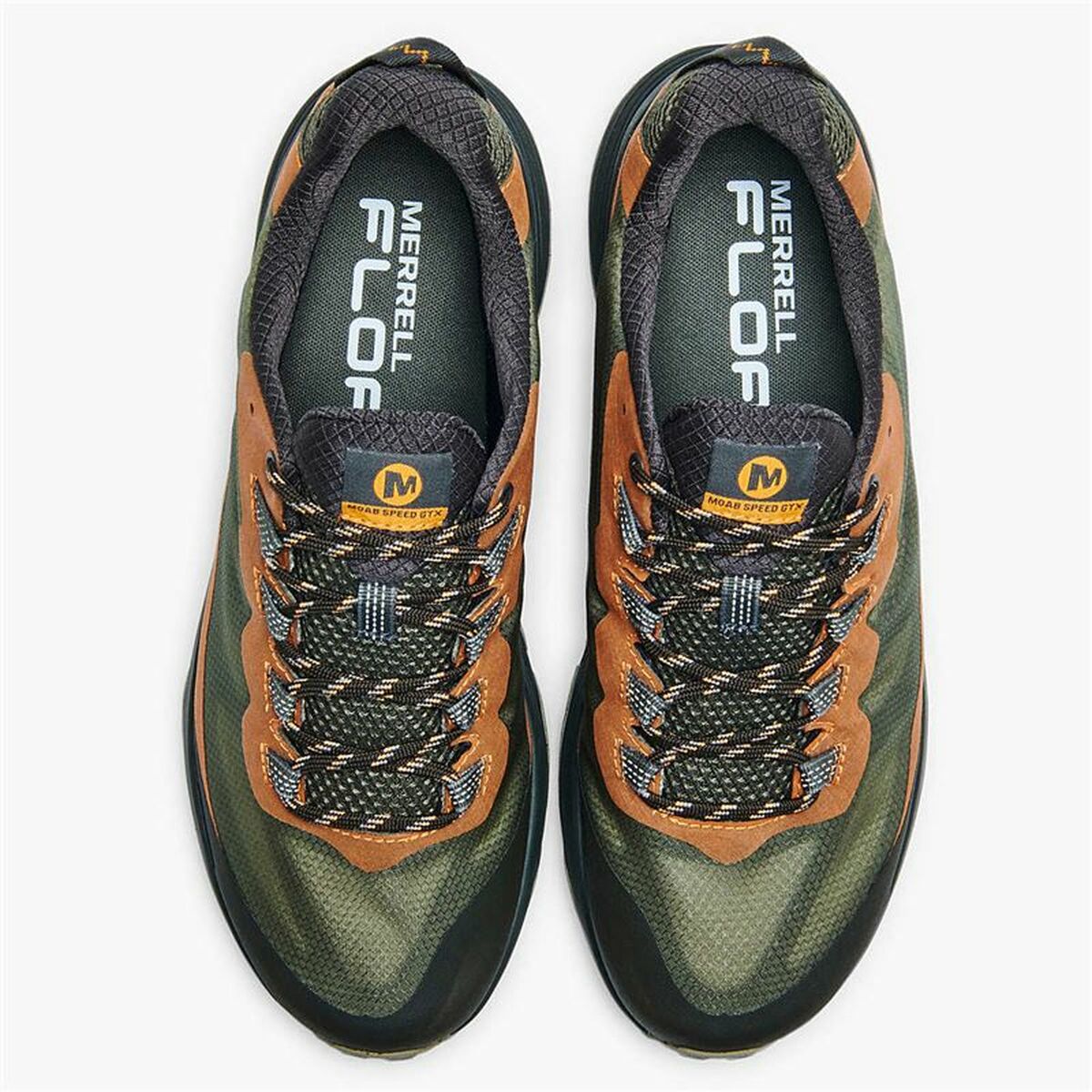Мужские спортивные кроссовки Merrell Moab Speed GTX Зеленый-3