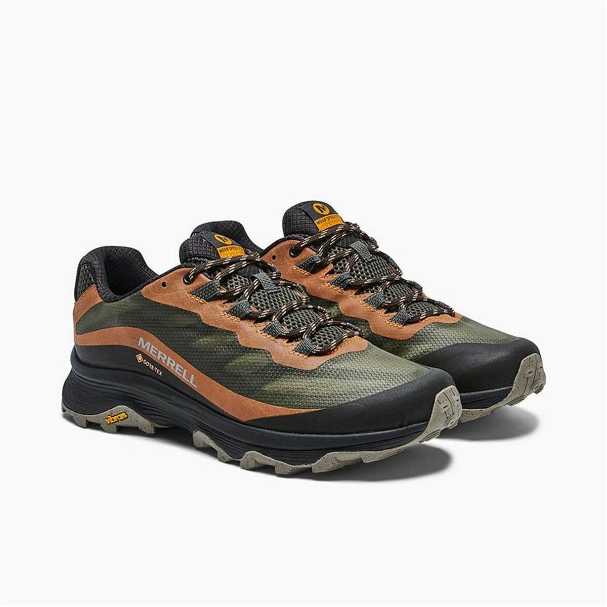 Мужские спортивные кроссовки Merrell Moab Speed GTX Зеленый-4