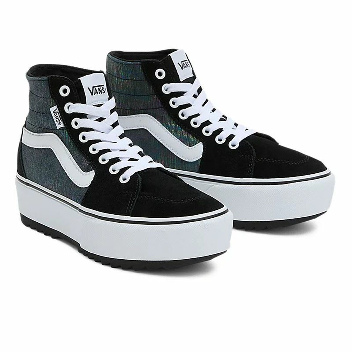 Әйелдердің күнделікті аяқ киімі Vans Filmore Hi Tapered St Sdfl Қара