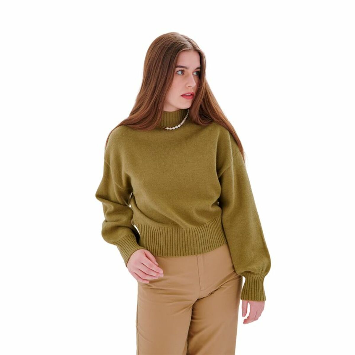 سترة نسائية 24COLOURS خضراء-2