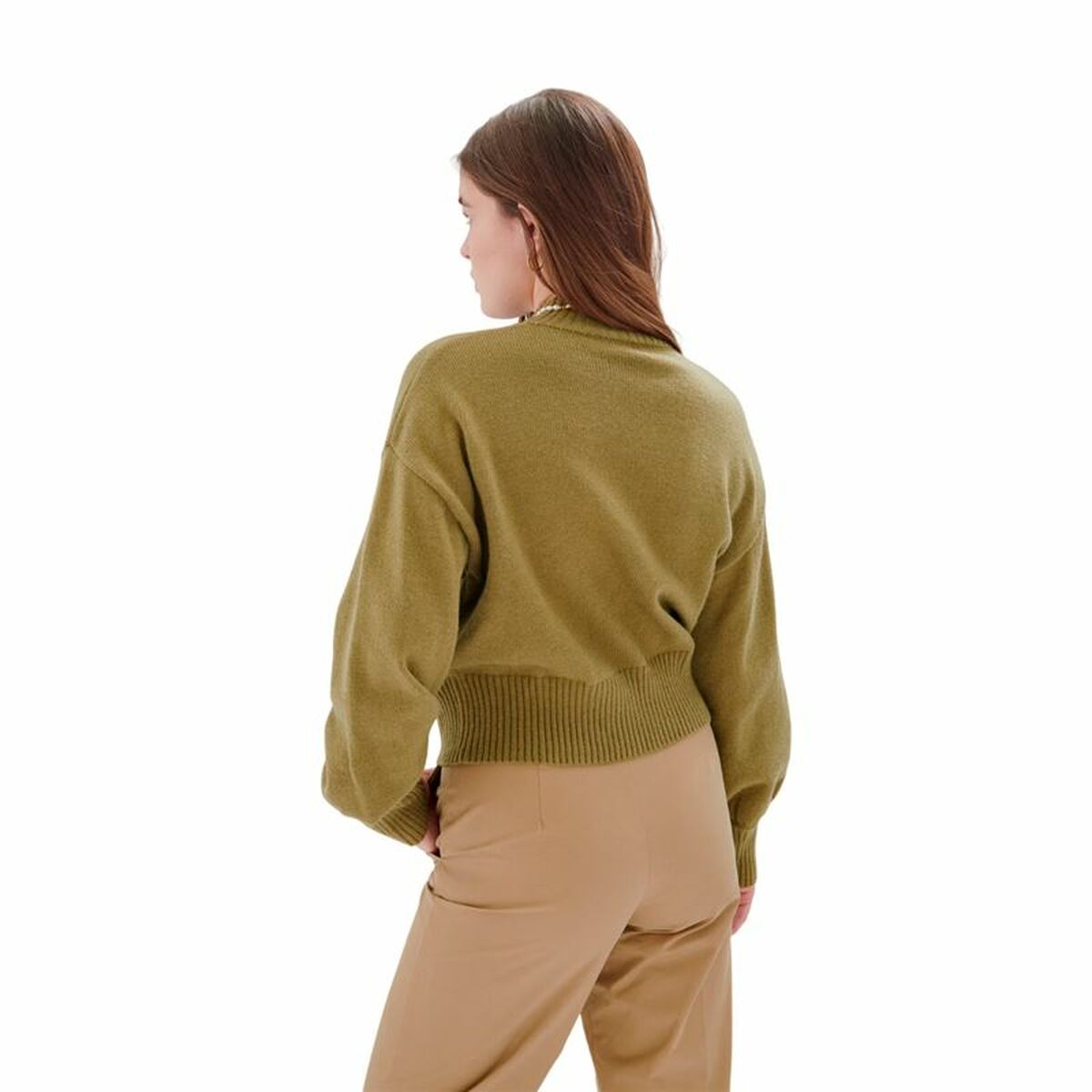 سترة نسائية 24COLOURS خضراء-4