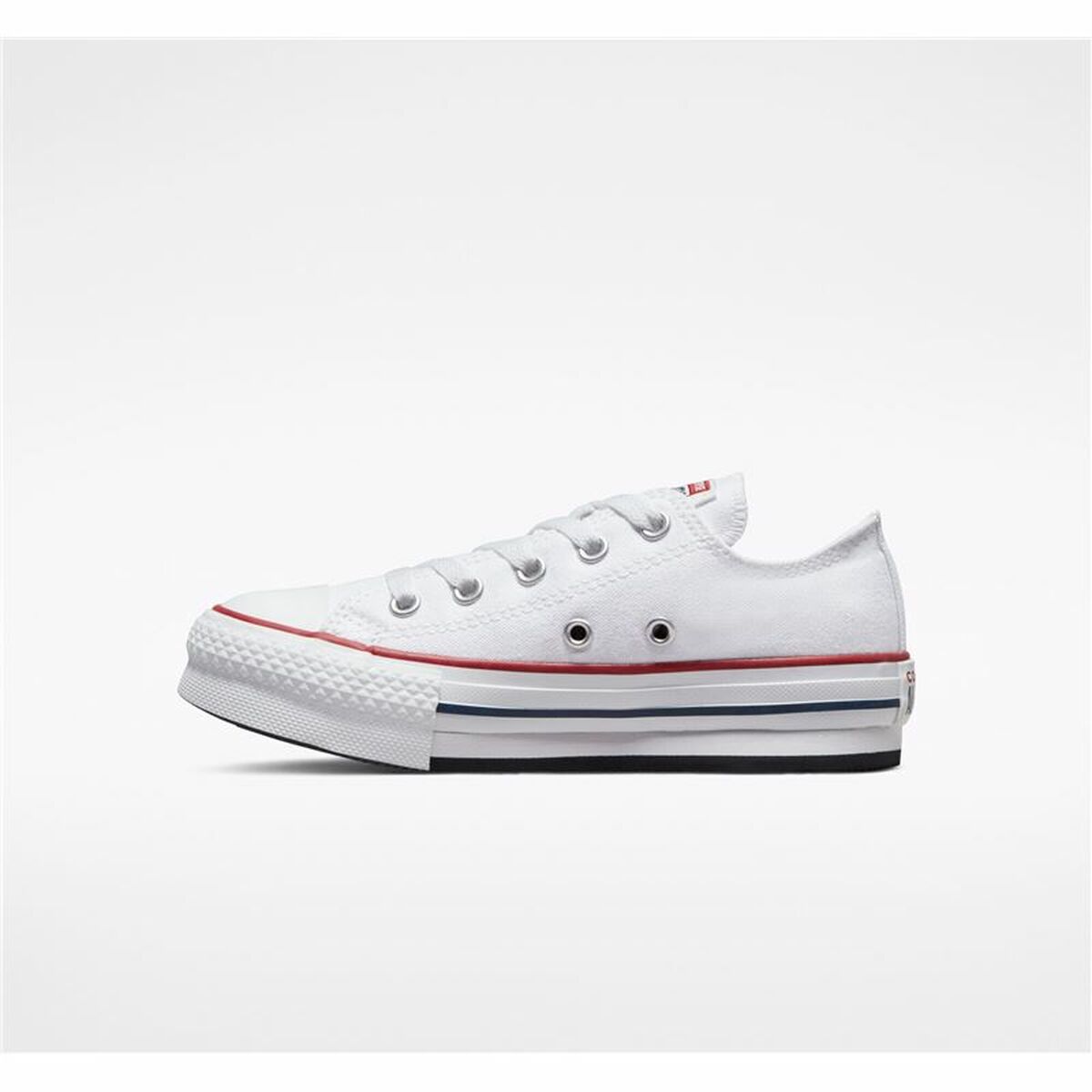 Converse Chuck Taylor All Star Lift Kids Sports Sneakers White-2