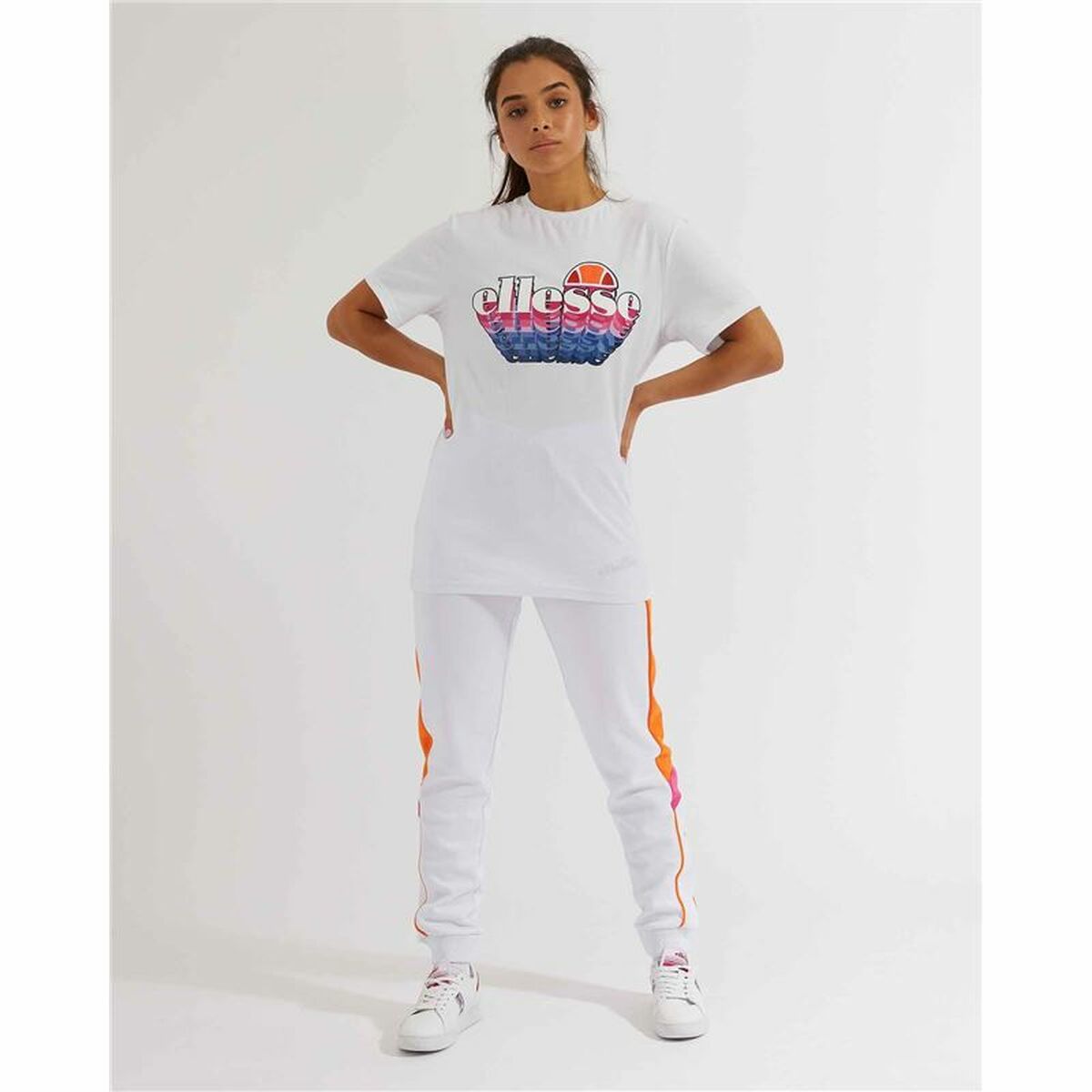 Футболка с коротким рукавом женская Ellesse Zingha Белый L-5